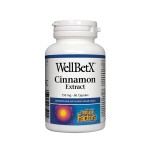 Natural Factors/ WellBetX Cinnamon Extract/150 mg/60 капсули