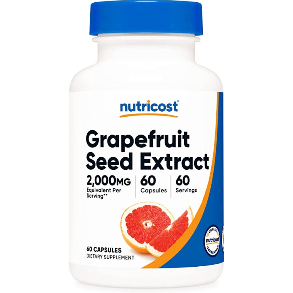 Nutricost/Grapefruit Seed Extract/Грейпфрут екстракт от семена/60 капсули