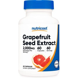 Nutricost/Grapefruit Seed Extract/Грейпфрут екстракт от семена/60 капсули