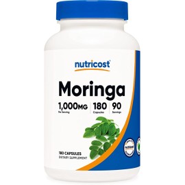 Nutricost/Moringa/Моринга/180 капсули