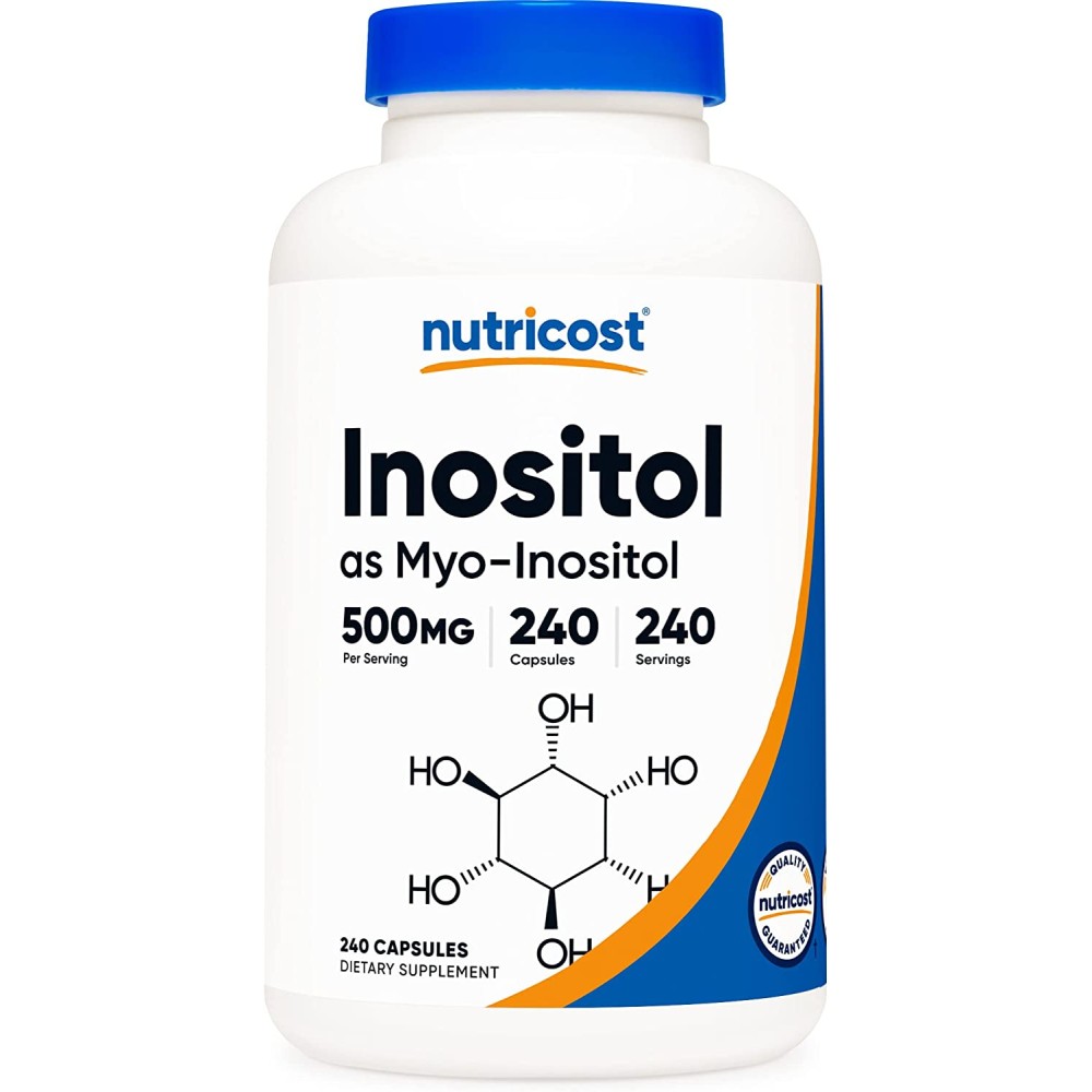 Nutricost/Inositol/Инозитол/240 капсули