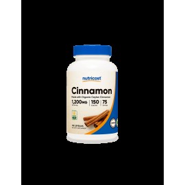 NUTRICOST CINNAMON / ЦЕЙЛОНСКА КАНЕЛА150 КАПСУЛИ