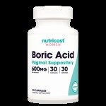 NUTRICOST BORIC ACID / БОРНА КИСЕЛИНА 600 МГ 30 ВАГИНАЛНИ КАПСУЛИ