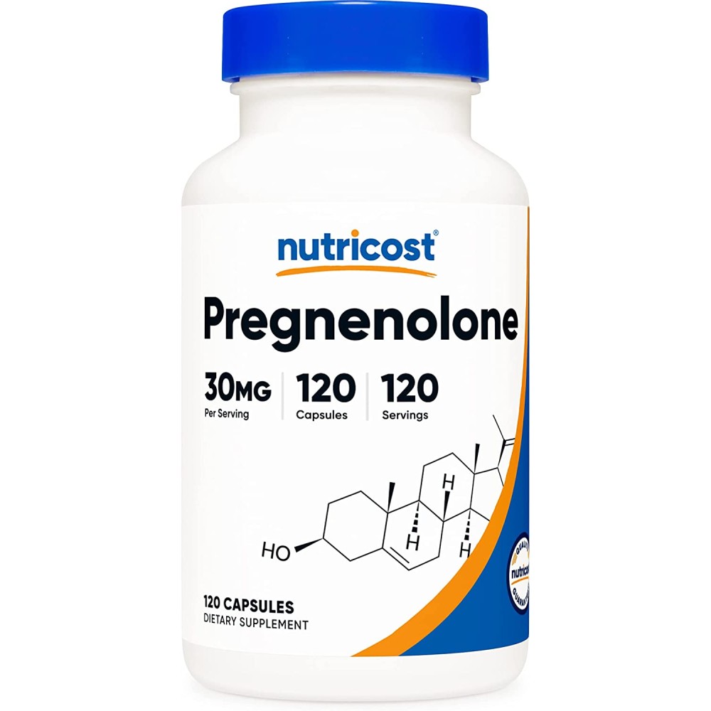 Nutricost/Pregnenolone/Прегненолон/120 капсули