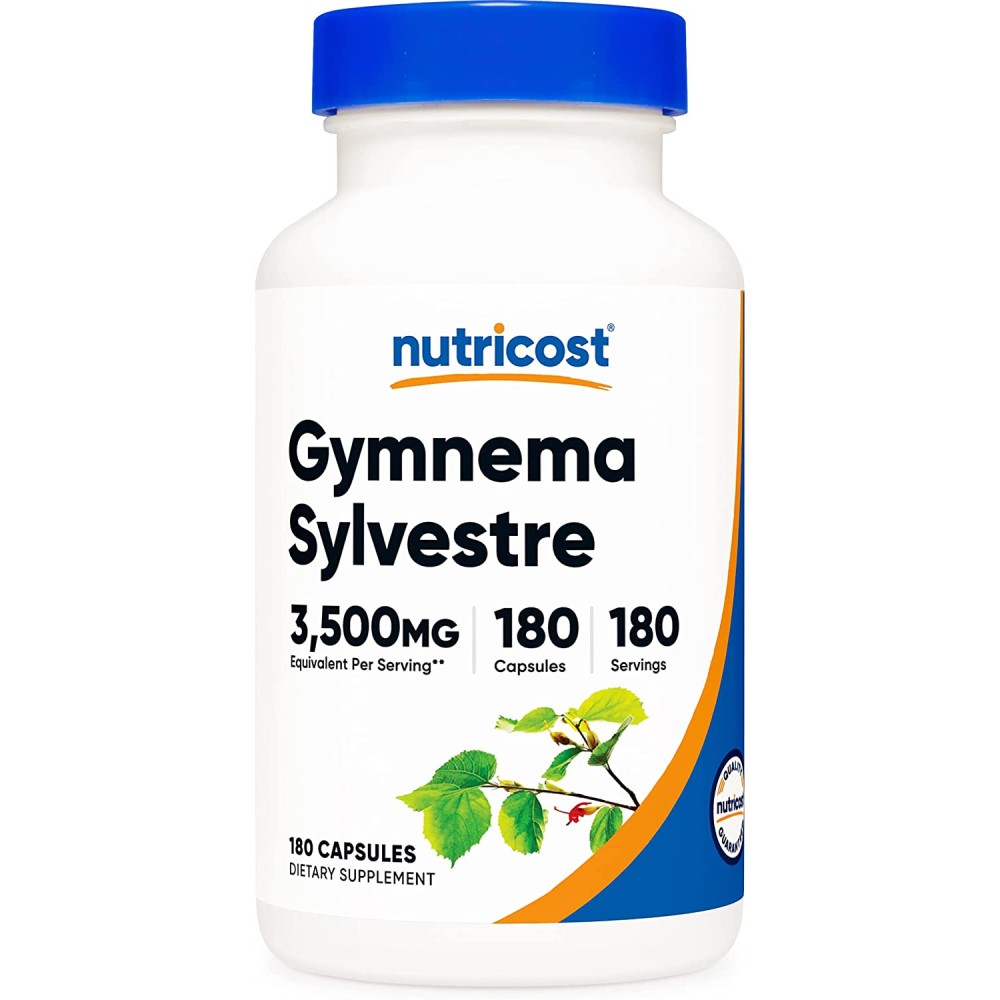 NUTRICOST GYMNEMA SYLVESTRE / ГИМНЕМА 180 КАПСУЛИ