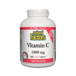 Natural Factors/Vitamin C 1000 mg Time Release/210 таблетки 