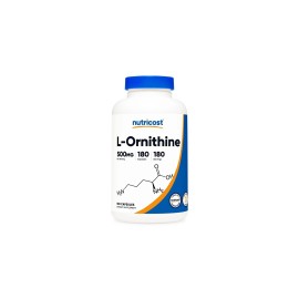 NUTRICOST L-ORNITHINE/ Л- ОРНИТИН 180 КАПСУЛИ