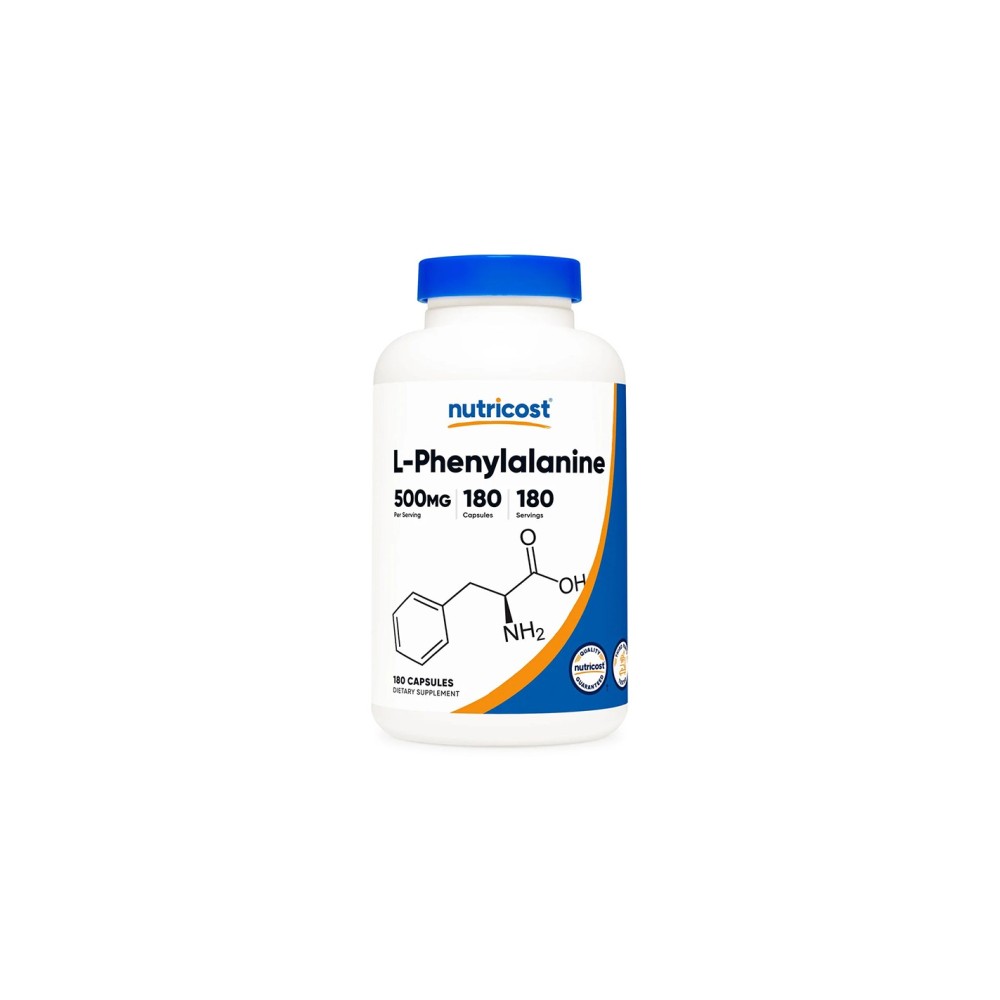 NUTRICOST L-PHENYANINE / Л-ФЕНИЛАНИН 180 КАПСУЛИ