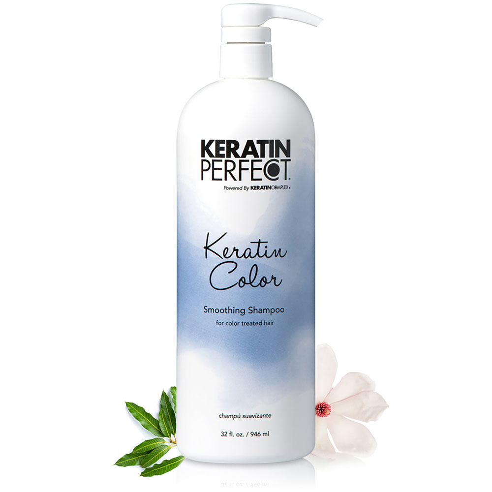 KERATIN PERFECT ИЗГЛАЖДАЩ ШАМПОАН ЗА БОЯДИСАНА КОСА 946МЛ